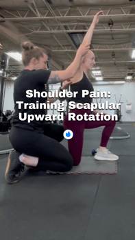 shoulder pain scapular upward rotation