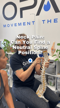 neck pain: can you find a neutral spine position?