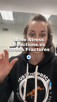 bone stress reactions vs stress fractures
