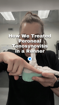 how we treated peroneal tenosynovitis in a runner