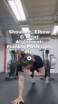shoulder elbow wrist alignmemt