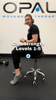 Calf Strength Progression Levels 1-5